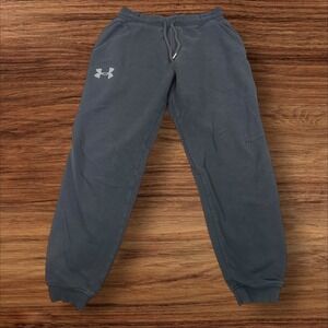 Under Armour ColdGear Gray Sweatpants Mens Size L Loose Fit Joggers